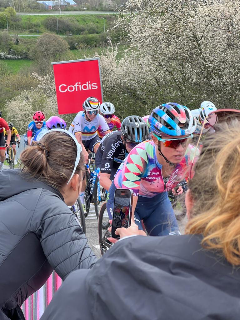 Fandí Kasie Niewiadome na La Redoute při L-B-L 2023